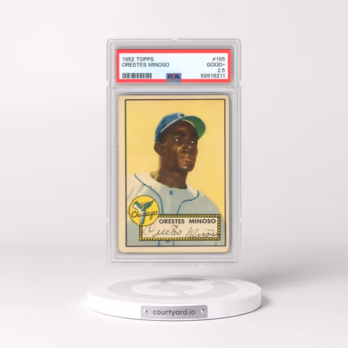 1952 Topps #195 Orestes Minoso (PSA 2.5 GOOD+)