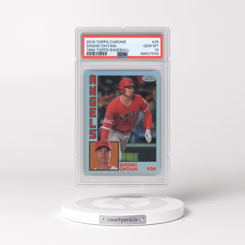 2019 Topps Chrome 1984 Topps Baseball #25 Shohei Ohtani (PSA 10 GEM MINT)