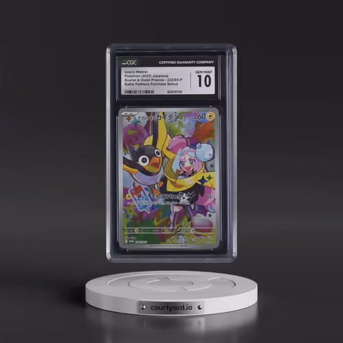 2022 Scarlet & Violet Promos #232/SV-P Iono's Wattrel - Battle Partners Purchase Bonus (Holo) (CGC 1