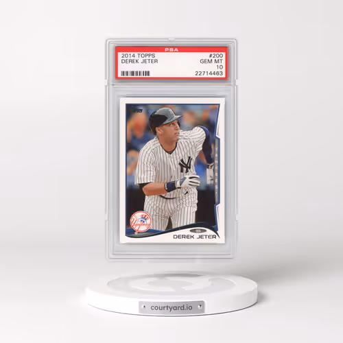 2014 Topps #200 Derek Jeter (PSA 10 GEM MINT)