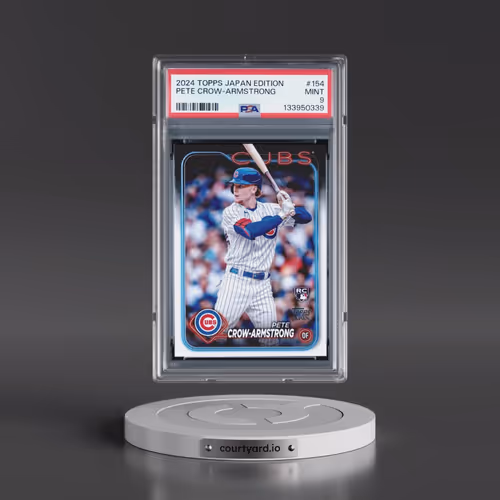 2024 Topps Baseball Japan Edition #154 Pete Crow-Armstrong (PSA 9 MINT)
