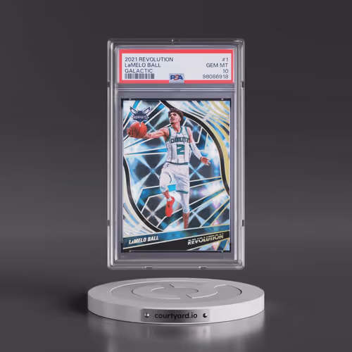 2021 Panini Revolution #1 LaMelo Ball - Galactic (PSA 10 GEM MINT)
