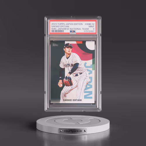 2023 Topps Baseball Japan Edition Wbc Japanese National Team #WBC12 Shohei Ohtani (PSA 9 MINT)