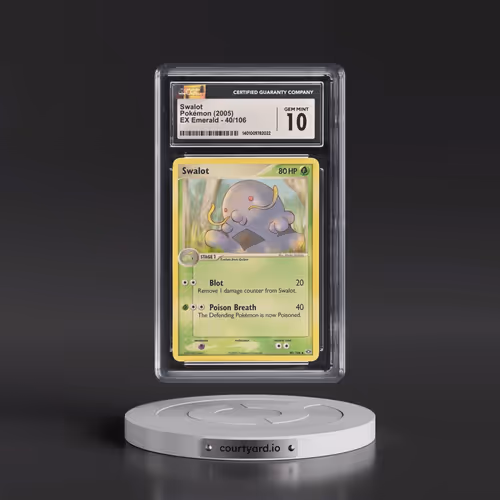 2005 EX Emerald #40/106 Swalot (CGC 10 GEM MINT)
