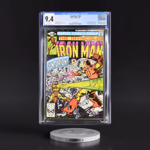 Iron Man #143 CGC 9.4 White Pages (Marvel Comics, 2/81) - Universal
