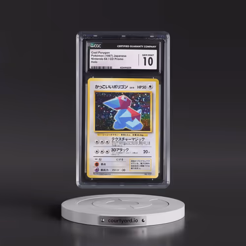 1997 Nintendo 64 / CD Promo Cool Porygon - Holo (CGC 10 GEM MINT)