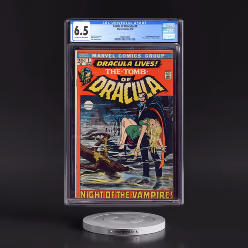 Tomb of Dracula #1 CGC 6.5 Off-white to White Pages (Marvel Comics, 4/72)