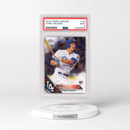 2016 Topps Chrome #150 Corey Seager (PSA 9 MINT)