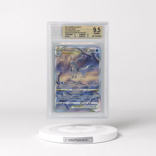 2022 Crown Zenith #GG40 Glaceon VSTAR - Holo (BGS 9.5 GEM MINT)