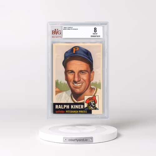 1953 Topps #191 Ralph Kiner (BGS 8 NM-MT)