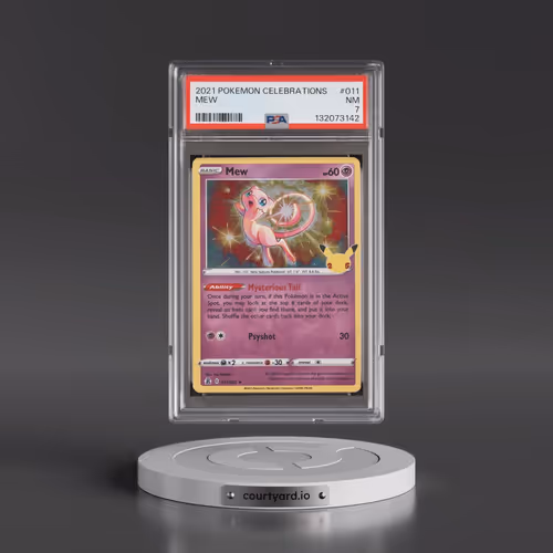 2021 Pokémon Celebrations #011 Mew (PSA 7 NM)