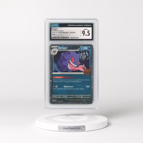 2024 Trick or Trade BOOster (2024) #057/091 Gengar - Holo (CGC 9.5 MINT+)
