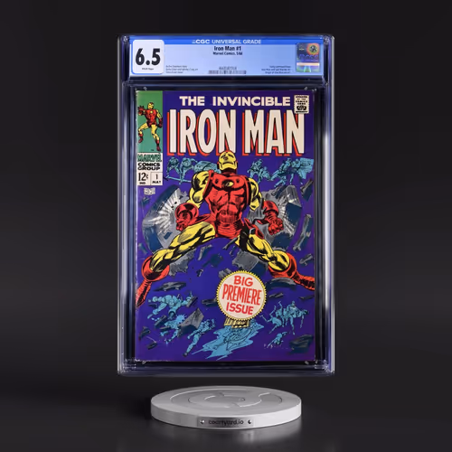 Iron Man #1 CGC 6.5 White Pages (Marvel Comics, 5/68) - Universal