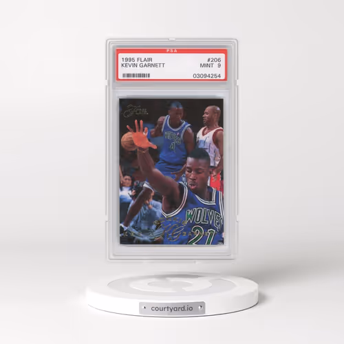 1995 Flair #206 Kevin Garnett (PSA 9 MINT)