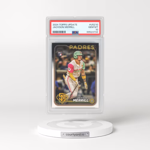 2024 Topps Update #US210 Jackson Merrill (PSA 10 GEM MINT)
