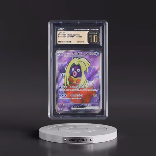 2023 Pokémon Card 151 #193/165 Jynx ex - Super Rare Holo (CGC 10 PRISTINE)