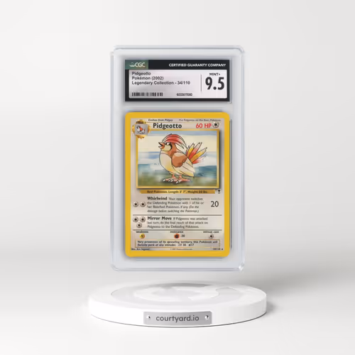 2002 Legendary Collection #34/110 Pidgeotto (CGC 9.5 MINT+)