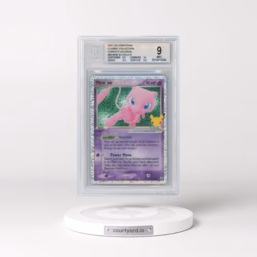 2021 Celebrations - Classic Collection #88 Mew ex - EX Legend Maker Holo (BGS 9 MINT)