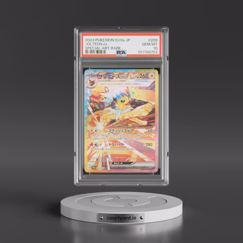 2024 Pokémon Sv8a-Terastal Fest EX #209 Jolteon EX - Holo Special Art Rare (PSA 10 GEM MINT)