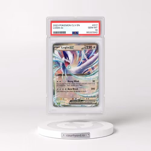 2023 Pokémon CLV-Trading Card Game Classic Venusaur & Lugia EX Deck #017 Lugia EX - Holo (PSA 10 GEM MINT)