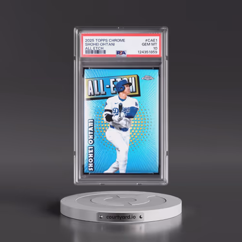 2025 Topps Chrome All Etch #CAE1 Shohei Ohtani (PSA 10 GEM MINT)