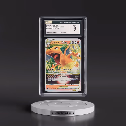 2022 Star Birth #015/100 Charizard VSTAR - Holo (CGC 9 MINT)