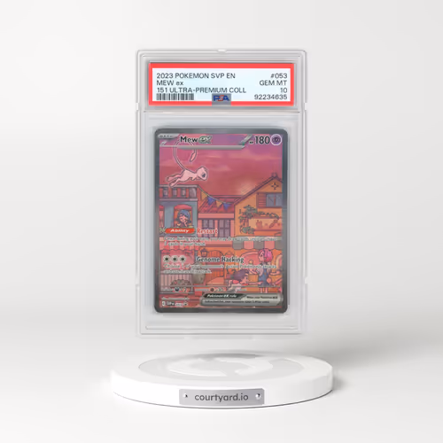 2023 Pokémon Svp EN-SV Black Star Promo #053 Mew EX - Holo 151 Ultra-Premium Collection (PSA 10 GEM MINT)