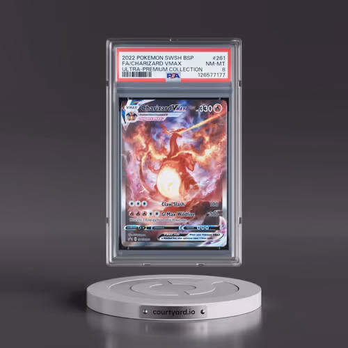 2022 Pokémon Swsh Black Star Promo #261 Charizard Vmax - Full Art Sword & Shield Ultra-Premium Colle