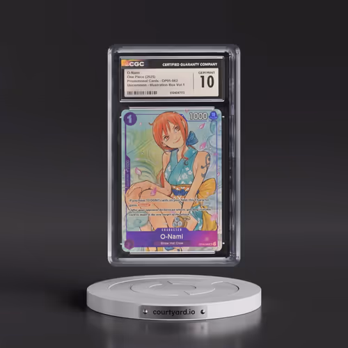 2025 One Piece Promos #062 O-Nami - Illustration Box Vol 1 (CGC 10 GEM MINT)