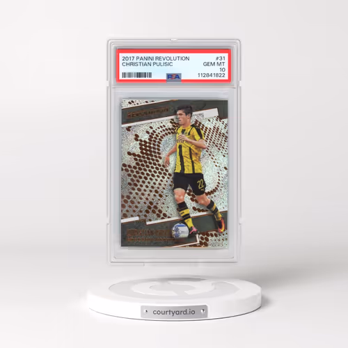 2017 Panini Revolution #31 Christian Pulisic (PSA 10 GEM MINT)