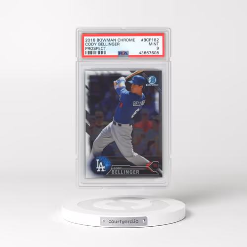 2016 Bowman Chrome Prospects #BCP182 Cody Bellinger (PSA 9 MINT)