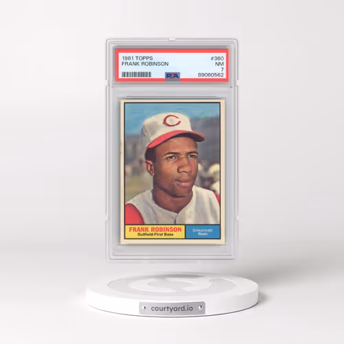 1961 Topps #360 Frank Robinson (PSA 7 NM)