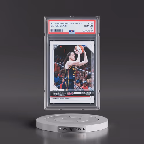 2024 Panini Instant WNBA #144 Caitlin Clark (PSA 10 GEM MINT)