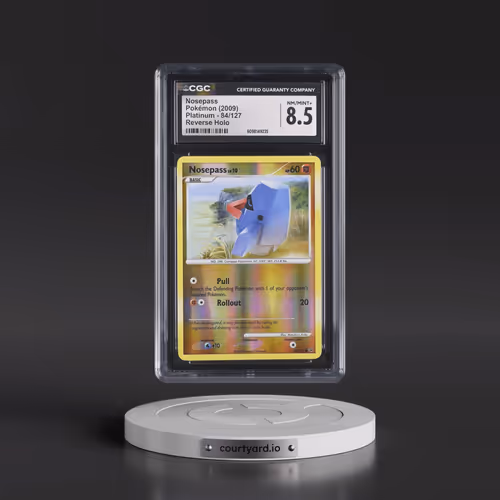 2009 Platinum #84/127 Nosepass - Reverse Holo (CGC 8.5 NM-MT+)