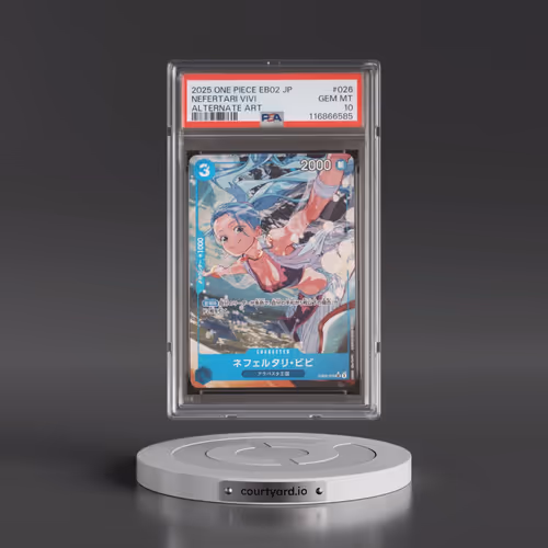 2025 One Piece Japanese EB02-Extra Booster -Anime 25th Collection #026 Nefertari Vivi - Alternate Ar