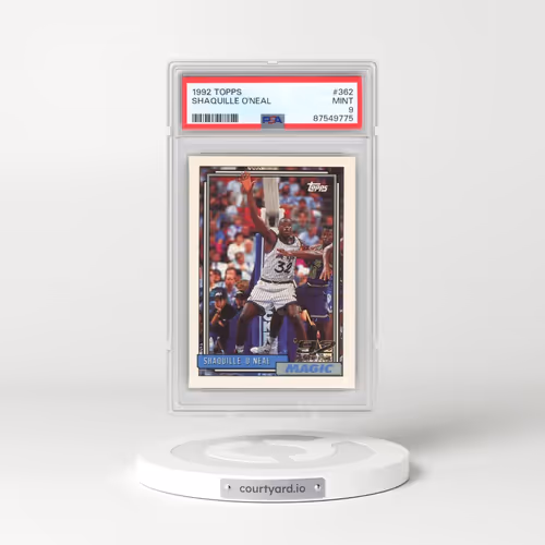 1992 Topps #362 Shaquille O'Neal (PSA 9 MINT)