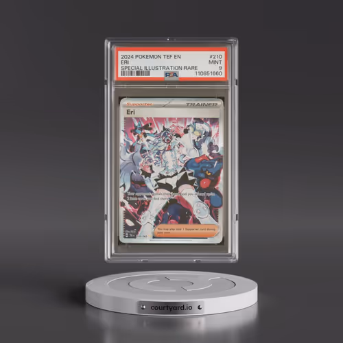 2024 Pokémon Tef EN-Temporal Forces #210 Eri - Special Illustration Rare (PSA 9 MINT)