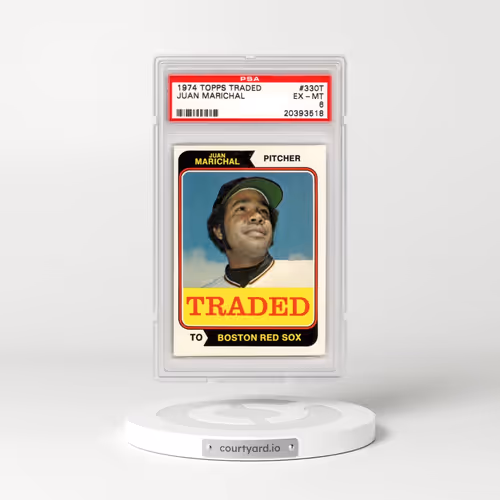 1974 Topps Traded #330T Juan Marichal (PSA 6 EX-MT)