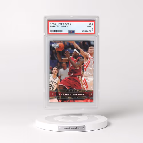 2004 Upper Deck #26 LeBron James (PSA 9 MINT)