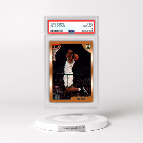 1998 Topps #135 Paul Pierce (PSA 8 NM-MT)