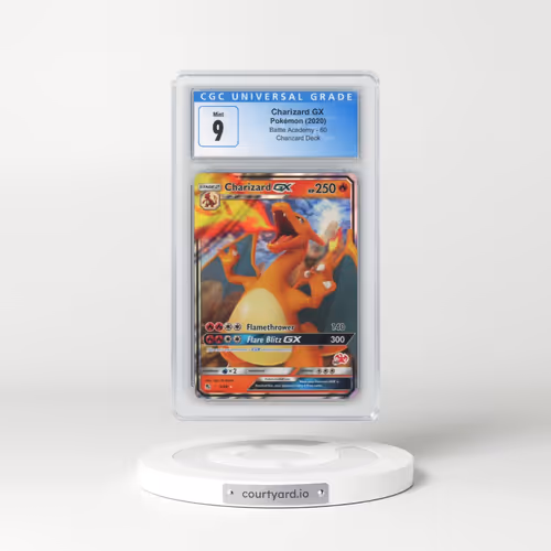 2020 Battle Academy #60 Charizard GX - Holo Charizard Deck (CGC 9 MINT)