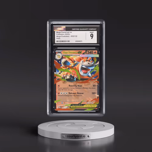2025 Mega Evolution - MEG EN #022/132 Mega Camerupt ex - Holo (CGC 9 MINT)