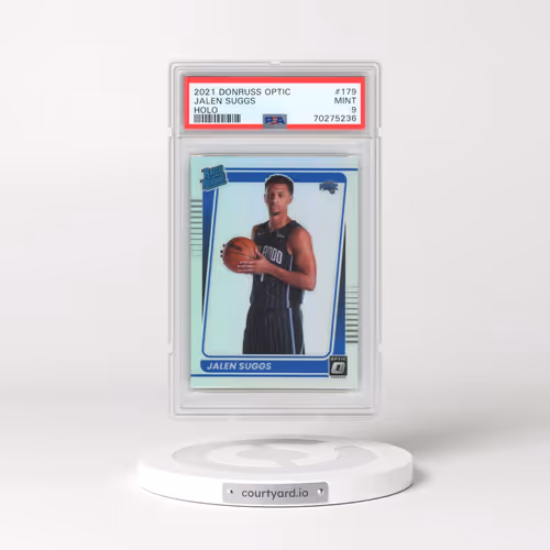 2021 Panini Donruss Optic #179 Jalen Suggs - Holo (PSA 9 MINT)