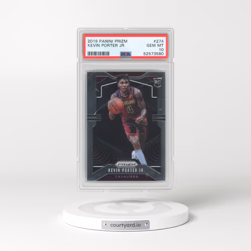 2019 Panini Prizm #274 Kevin Porter Jr. (PSA 10 GEM MINT)