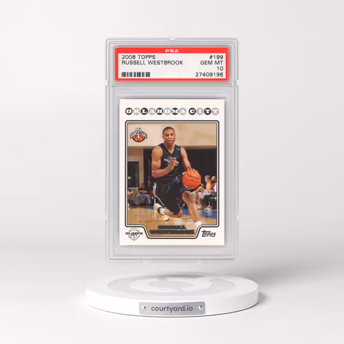 2008 Topps #199 Russell Westbrook (PSA 10 GEM MINT)