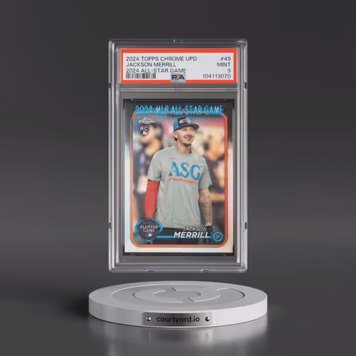 2024 Topps Chrome Update 2024 All-Star Game Chrome #49 Jackson Merrill (PSA 9 MINT)