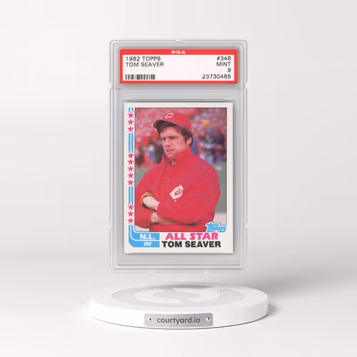 1982 Topps #346 Tom Seaver (PSA 9 MINT)