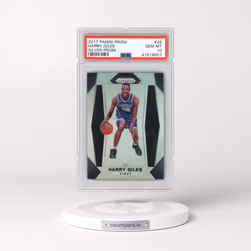 2017 Panini Prizm #28 Harry Giles - Silver Prizm (PSA 10 GEM MINT)