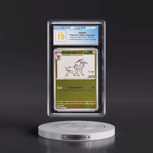2022 Scarlet & Violet Promos #064/SV-P Jolteon - Reverse Holo YU NAGABA x Pokémon () (CGC 10 PRISTIN