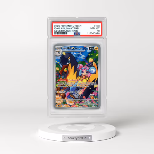 2025 Pokémon Jtg EN-Journey Together #163 Iono's Kilowattrel - Illustration Rare (PSA 10 GEM MINT)